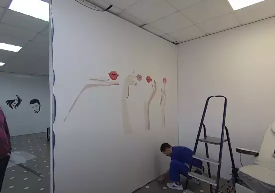 Натяжные стены — Гурзуф, Яблочкова, 17, фото 3